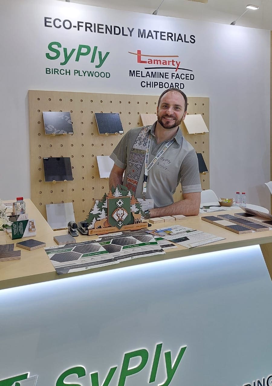 SyPly и Lamarty на Dubai WoodShow 2025