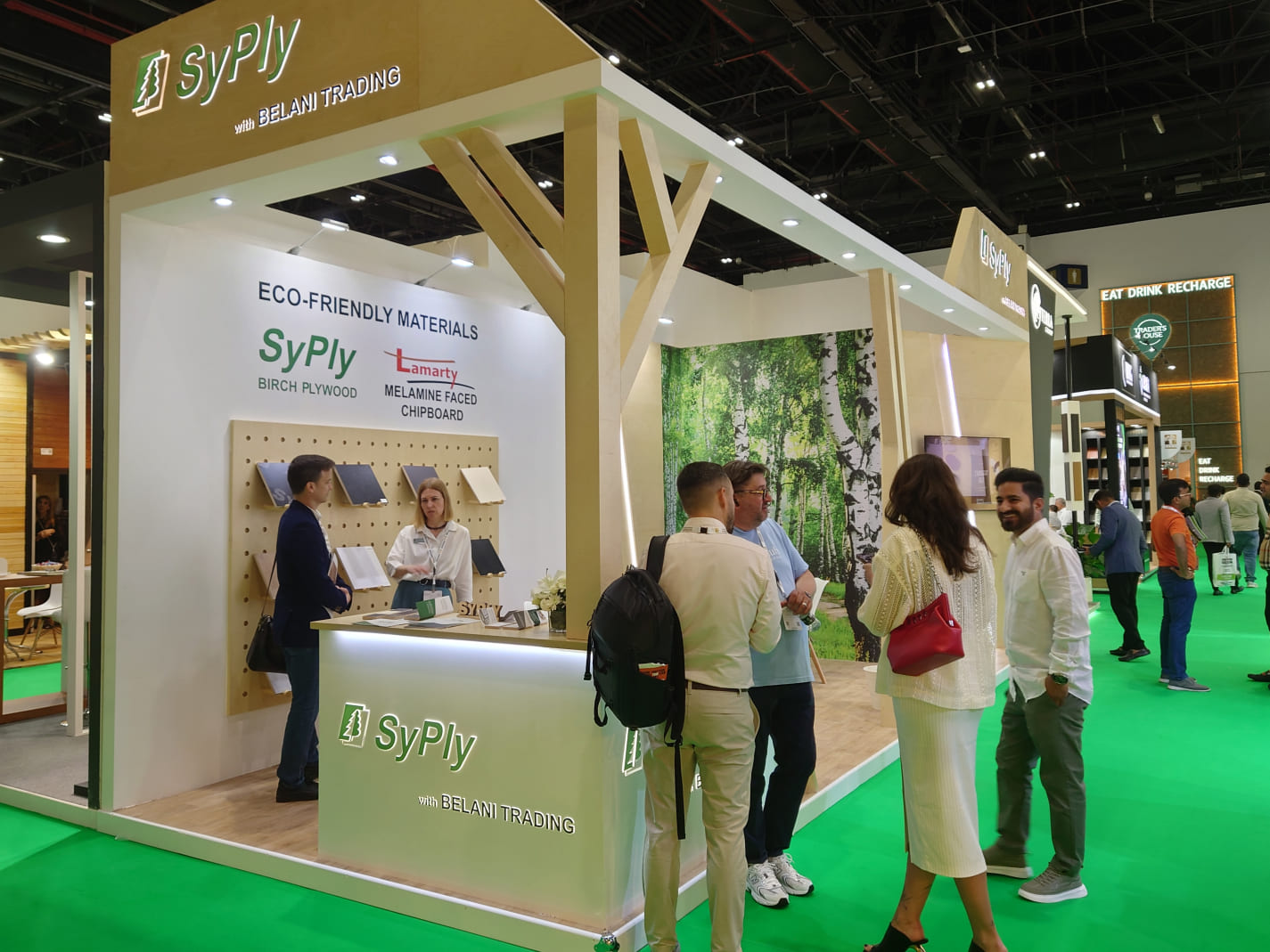 SyPly и Lamarty на Dubai WoodShow 2025