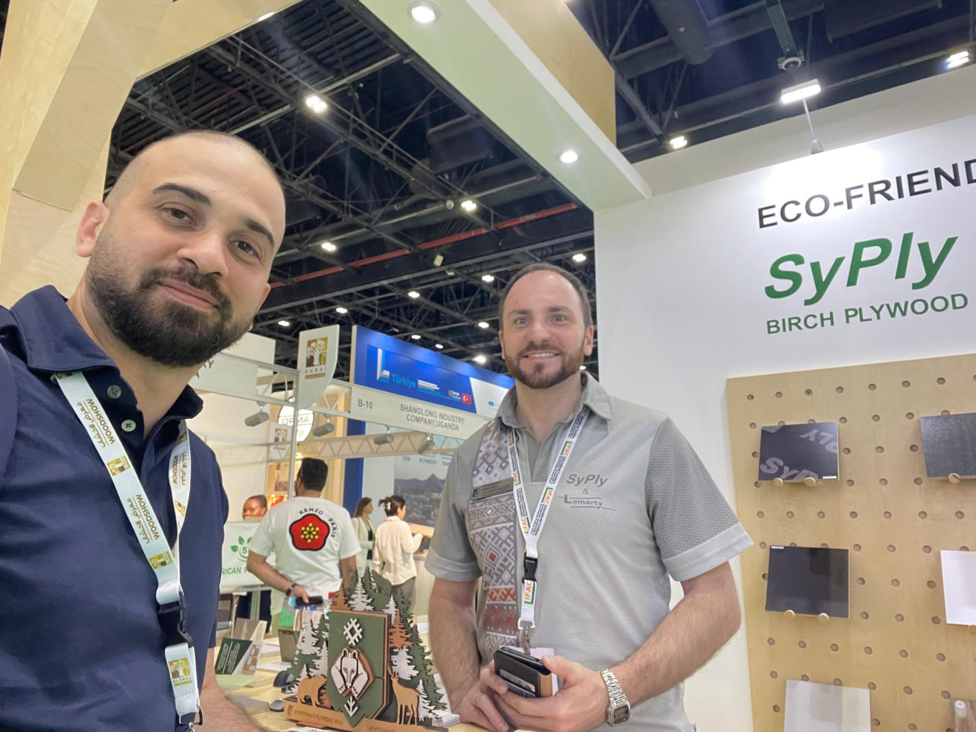SyPly и Lamarty на Dubai WoodShow 2025