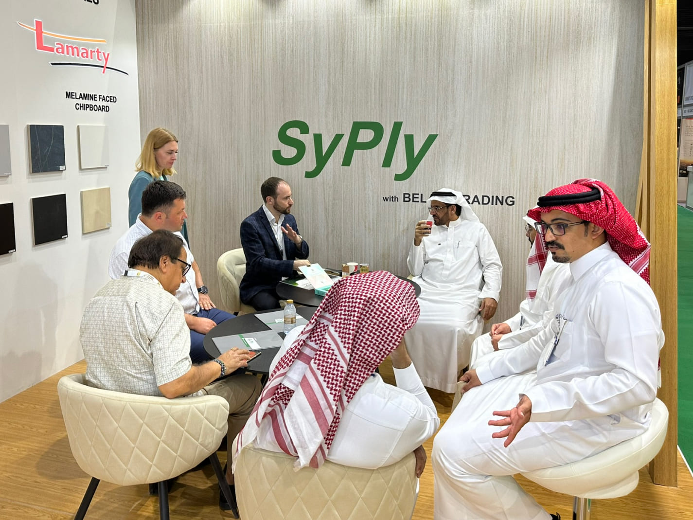 СФЗ на выставке Saudi WoodShow