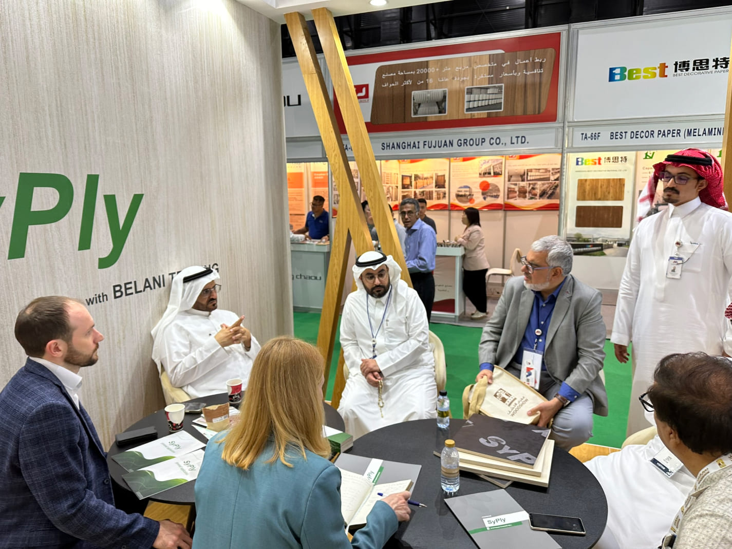 СФЗ на выставке Saudi WoodShow